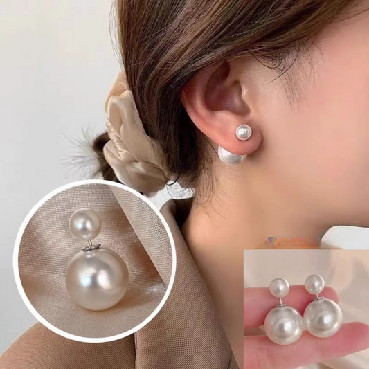 Korean Serene Pearl Earrings - Sparkling Fusion