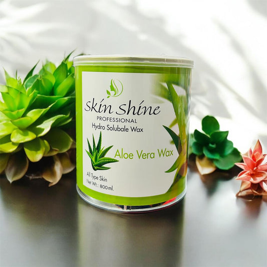 Skin Shine Professional Hydro Solubale Wax - Aloe Vera Wax - 800ml - Sparkling Fusion