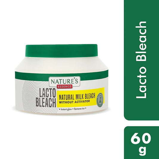 NATURES ESSENCE Lacto Bleach, Natural Milky White Cream, 60g