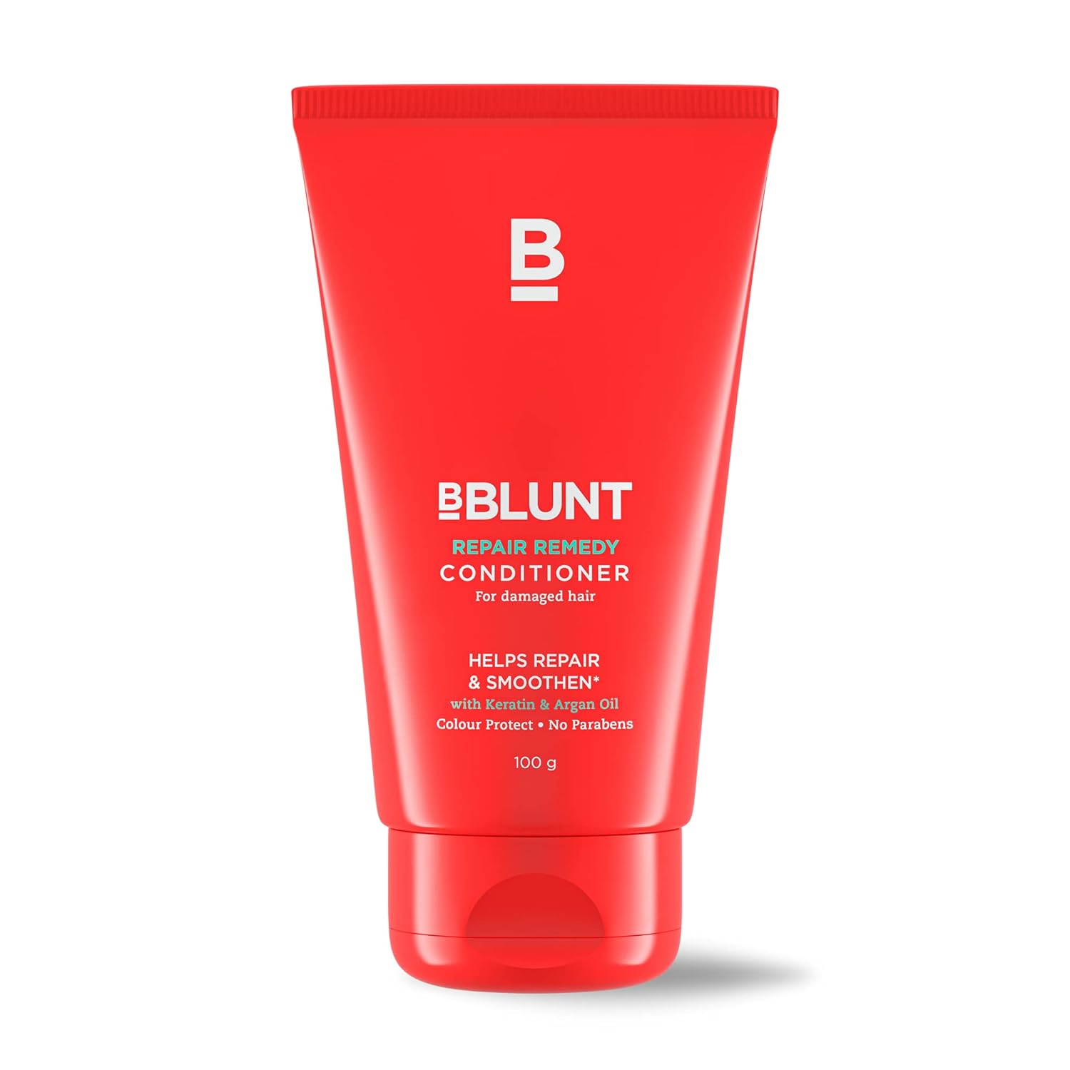 BBLUNT Repair Remedy, Conditioner for Damaged Hair - 100g, with Keratin & Argan Oil, No Paraben, No SLS, Unique Colour Protect Formula - Sparkling Fusion