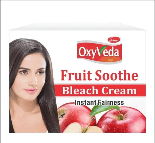 Simco Oxyveda Fruit Soothe Bleach Cream (250 g) - Sparkling Fusion