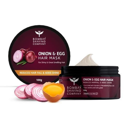 BOMBAY SHAVING COMPANY Onion & Egg Hair Mask - Sparkling Fusion