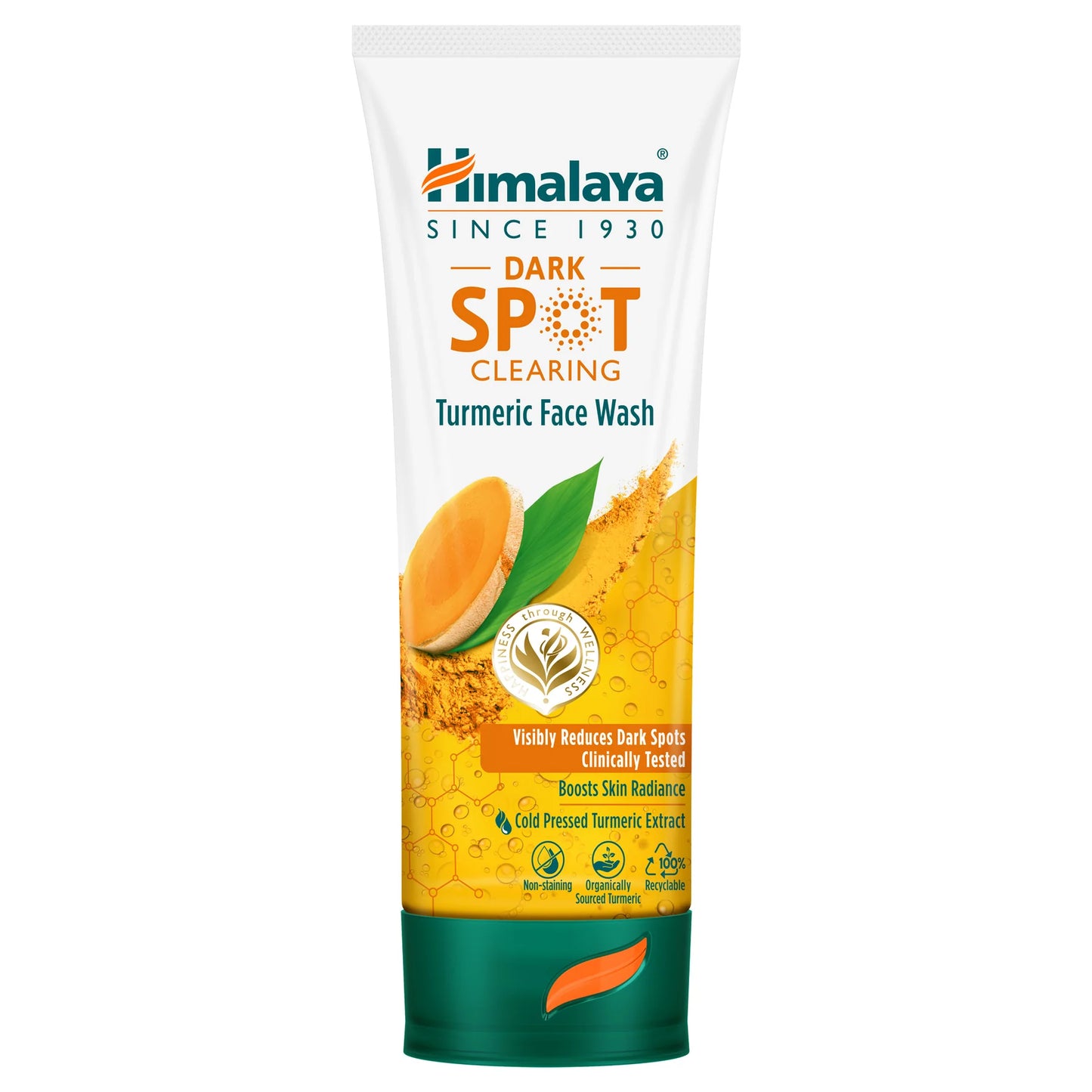 Himalaya Dark Spot Clearing Turmeric Face Wash - 100ml - Sparkling Fusion