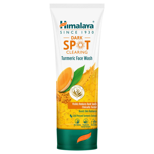 Himalaya Dark Spot Clearing Turmeric Face Wash - 100ml - Sparkling Fusion