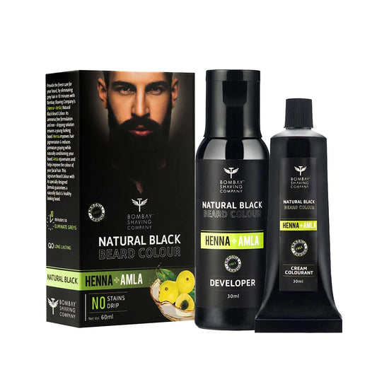 BOMBAY SHAVING COMPANY Natural Beard Colour - Black - Sparkling Fusion