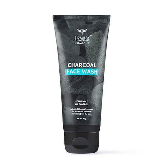 BOMBAY SHAVING COMPANY Charcoal Face Wash - 45gm - Sparkling Fusion