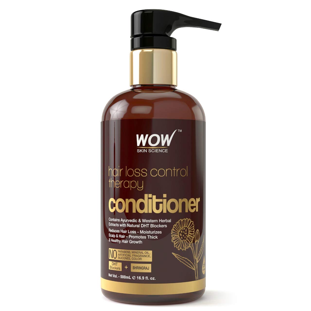 WOW Skin Science Hair Loss Control Therapy Conditioner, 500 ml - Sparkling Fusion