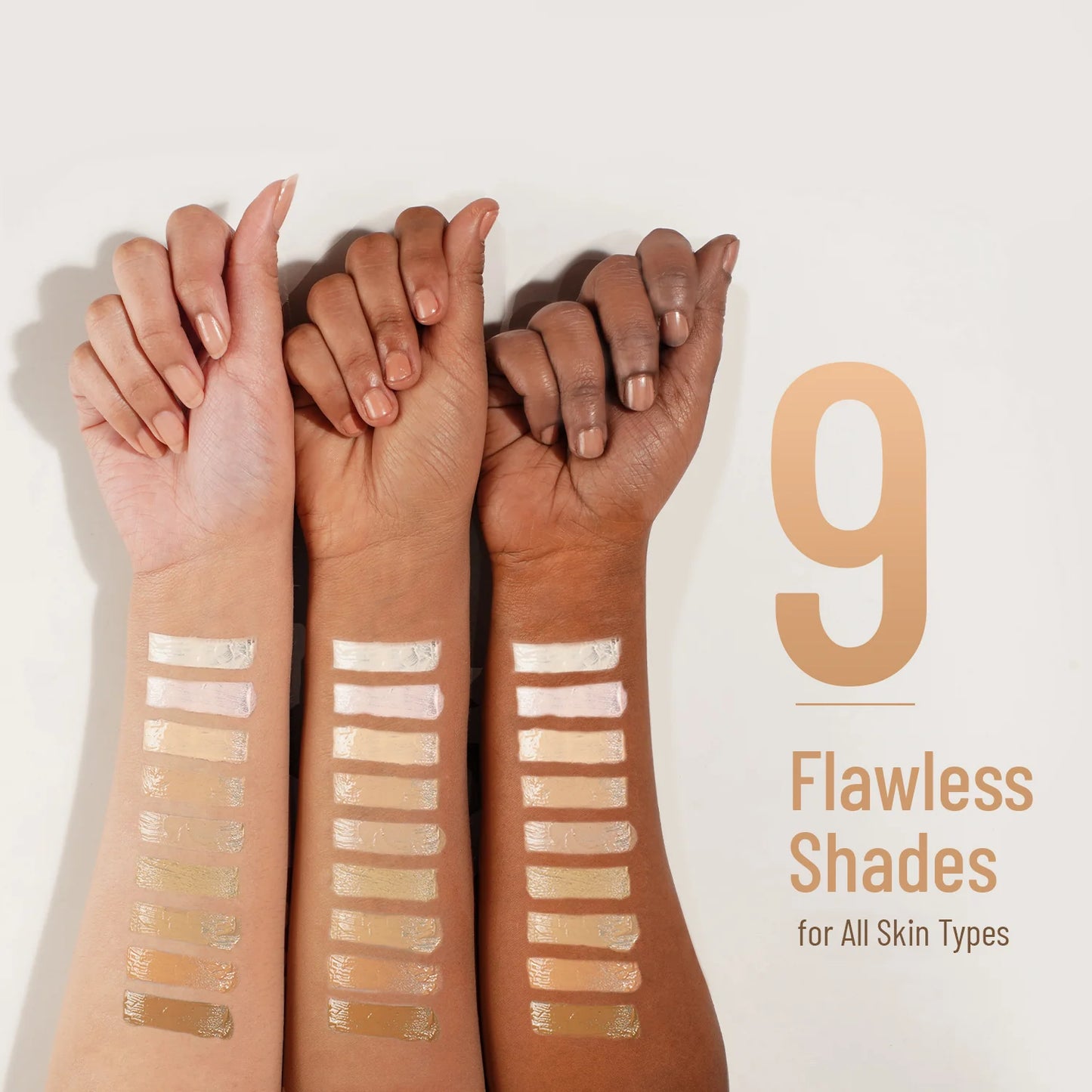 SWISS BEAUTY High Performance Foundation - Shade No.05 — Classic-Ivory - Sparkling Fusion