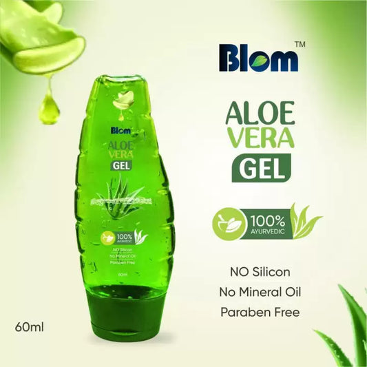 BLOM Aloe Vera Gel Delight Your Go To Solution for Moisturized Glowing Skin - 60ml - Sparkling Fusion