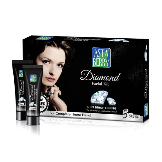 Astaberry Diamond Mini Facial Kit | 5 Steps(100gm) - Sparkling Fusion