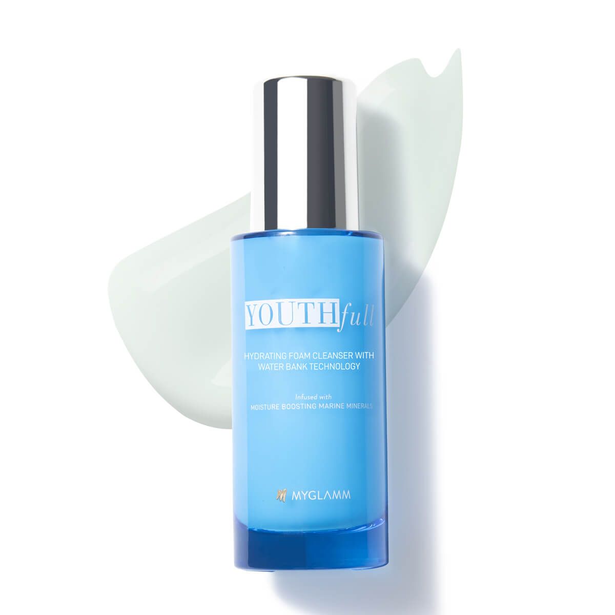 MyGlamm YOUTHfull Hydrating Foam Cleanser With Water Bank Technology - Sparkling Fusion